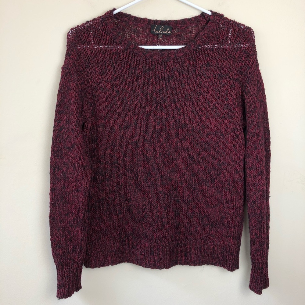 Talula Aritzia Size XXS Oversize Knit Long Sleeve Sweater